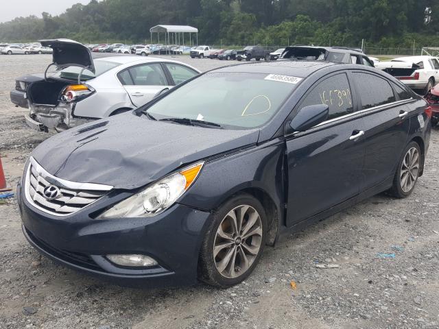 Photo 1 VIN: 5NPEC4AB9DH578045 - HYUNDAI SONATA SE 