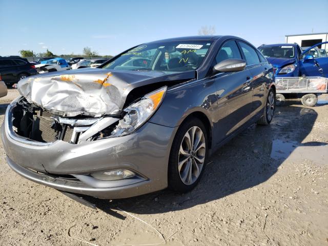 Photo 1 VIN: 5NPEC4AB9DH667906 - HYUNDAI SONATA SE 