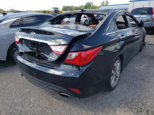 Photo 3 VIN: 5NPEC4AB9EH817076 - HYUNDAI SONATA SE 