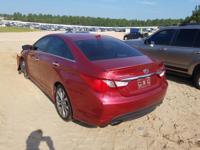 Photo 2 VIN: 5NPEC4AB9EH824139 - HYUNDAI SONATA SE 