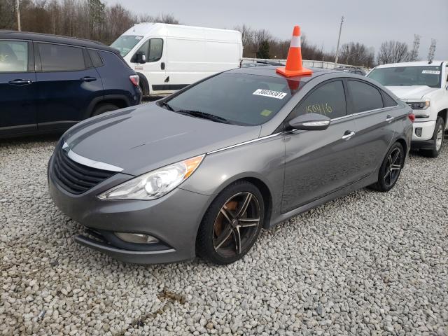 Photo 1 VIN: 5NPEC4AB9EH853446 - HYUNDAI SONATA SE 