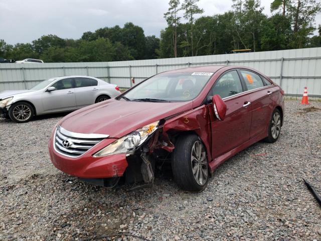 Photo 1 VIN: 5NPEC4AB9EH878265 - HYUNDAI SONATA SE 