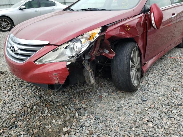 Photo 8 VIN: 5NPEC4AB9EH878265 - HYUNDAI SONATA SE 