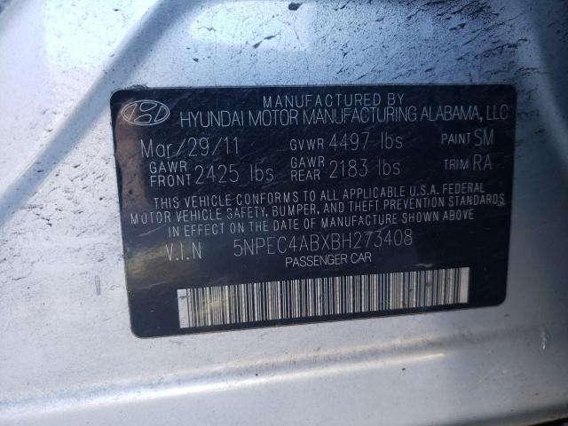 Photo 9 VIN: 5NPEC4ABXBH273408 - HYUNDAI SONATA SE 