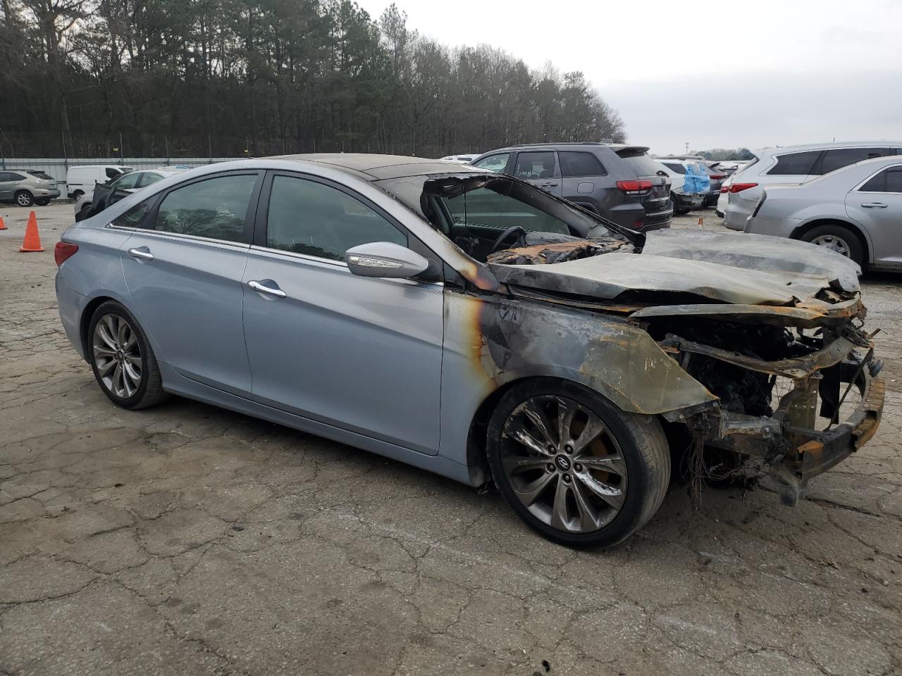 Photo 3 VIN: 5NPEC4ABXCH405696 - HYUNDAI SONATA 