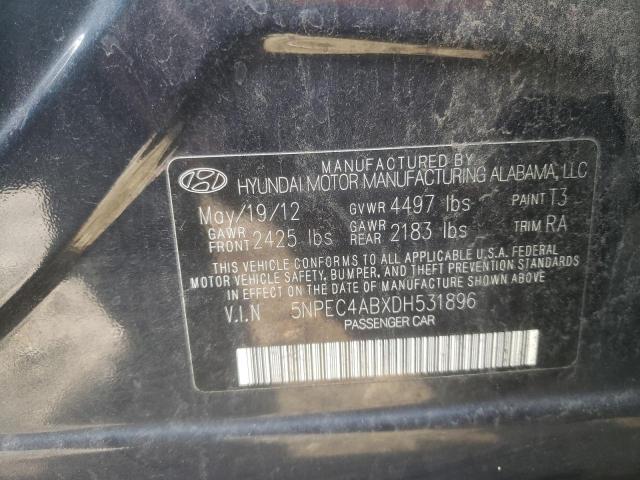 Photo 11 VIN: 5NPEC4ABXDH531896 - HYUNDAI SONATA 