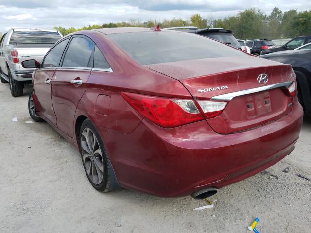 Photo 2 VIN: 5NPEC4ABXDH621789 - HYUNDAI SONATA SE 