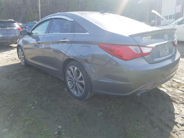 Photo 2 VIN: 5NPEC4ABXDH680891 - HYUNDAI SONATA 