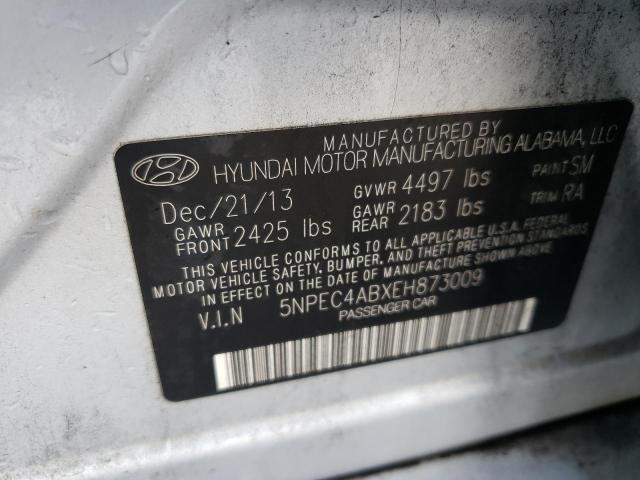 Photo 11 VIN: 5NPEC4ABXEH873009 - HYUNDAI SONATA SE 