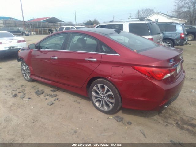 Photo 2 VIN: 5NPEC4ABXEH887427 - HYUNDAI SONATA 