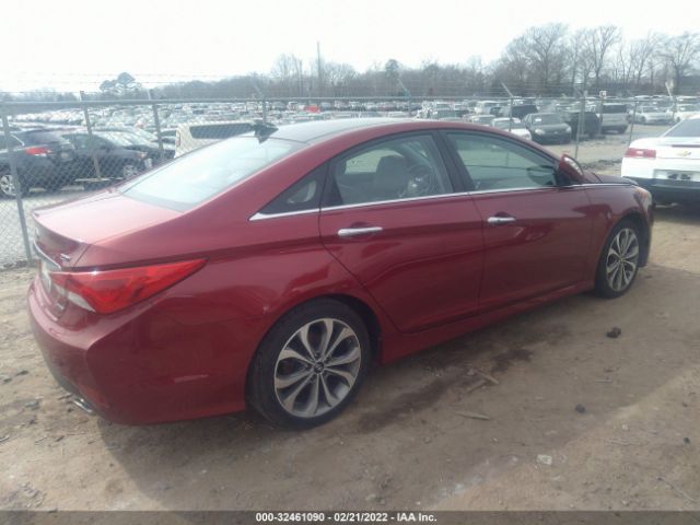 Photo 3 VIN: 5NPEC4ABXEH887427 - HYUNDAI SONATA 