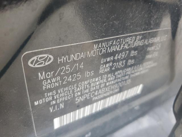 Photo 11 VIN: 5NPEC4ABXEH920135 - HYUNDAI SONATA SE 