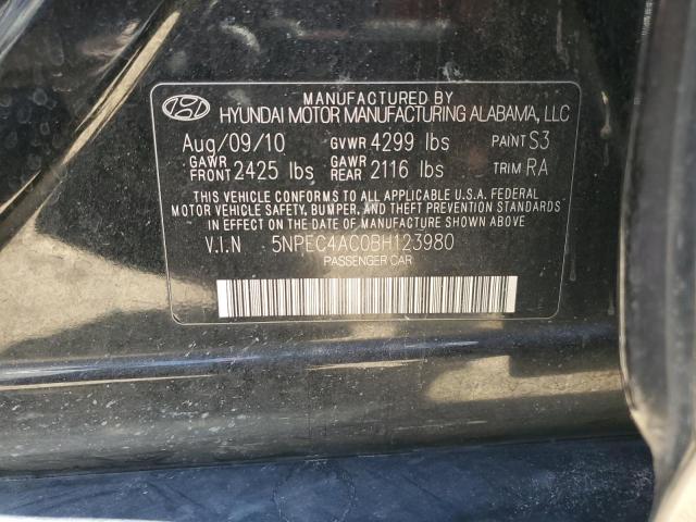 Photo 11 VIN: 5NPEC4AC0BH123980 - HYUNDAI SONATA 