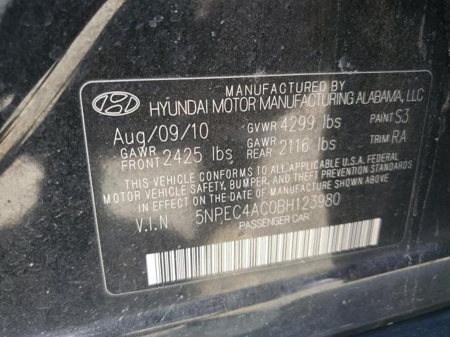 Photo 11 VIN: 5NPEC4AC0BH123980 - HYUNDAI SONATA 