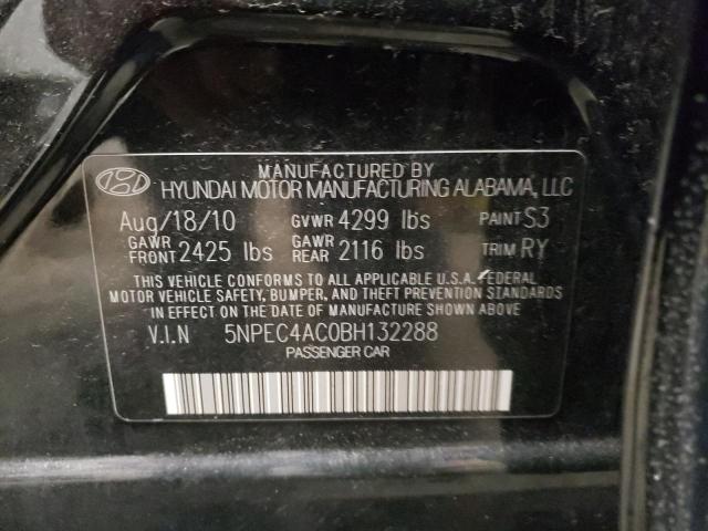 Photo 11 VIN: 5NPEC4AC0BH132288 - HYUNDAI SONATA SE 