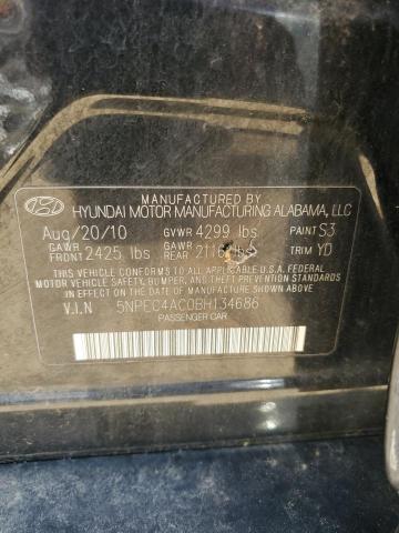 Photo 11 VIN: 5NPEC4AC0BH134686 - HYUNDAI SONATA 