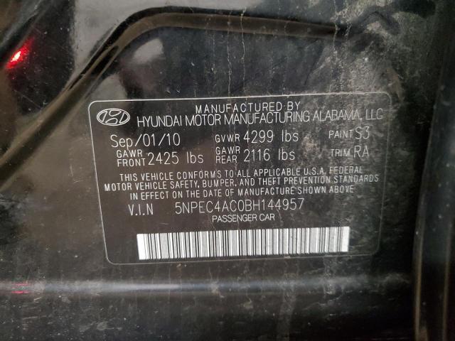 Photo 11 VIN: 5NPEC4AC0BH144957 - HYUNDAI SONATA SE 