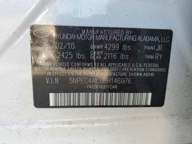 Photo 11 VIN: 5NPEC4AC0BH146076 - HYUNDAI SONATA 