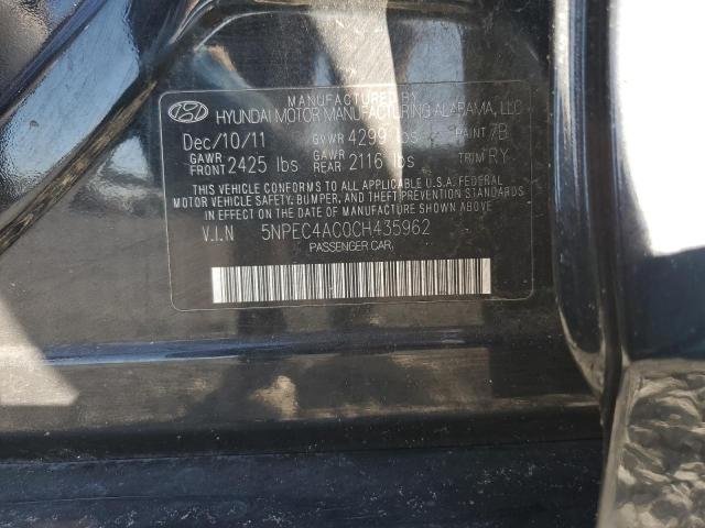 Photo 11 VIN: 5NPEC4AC0CH435962 - HYUNDAI SONATA SE 