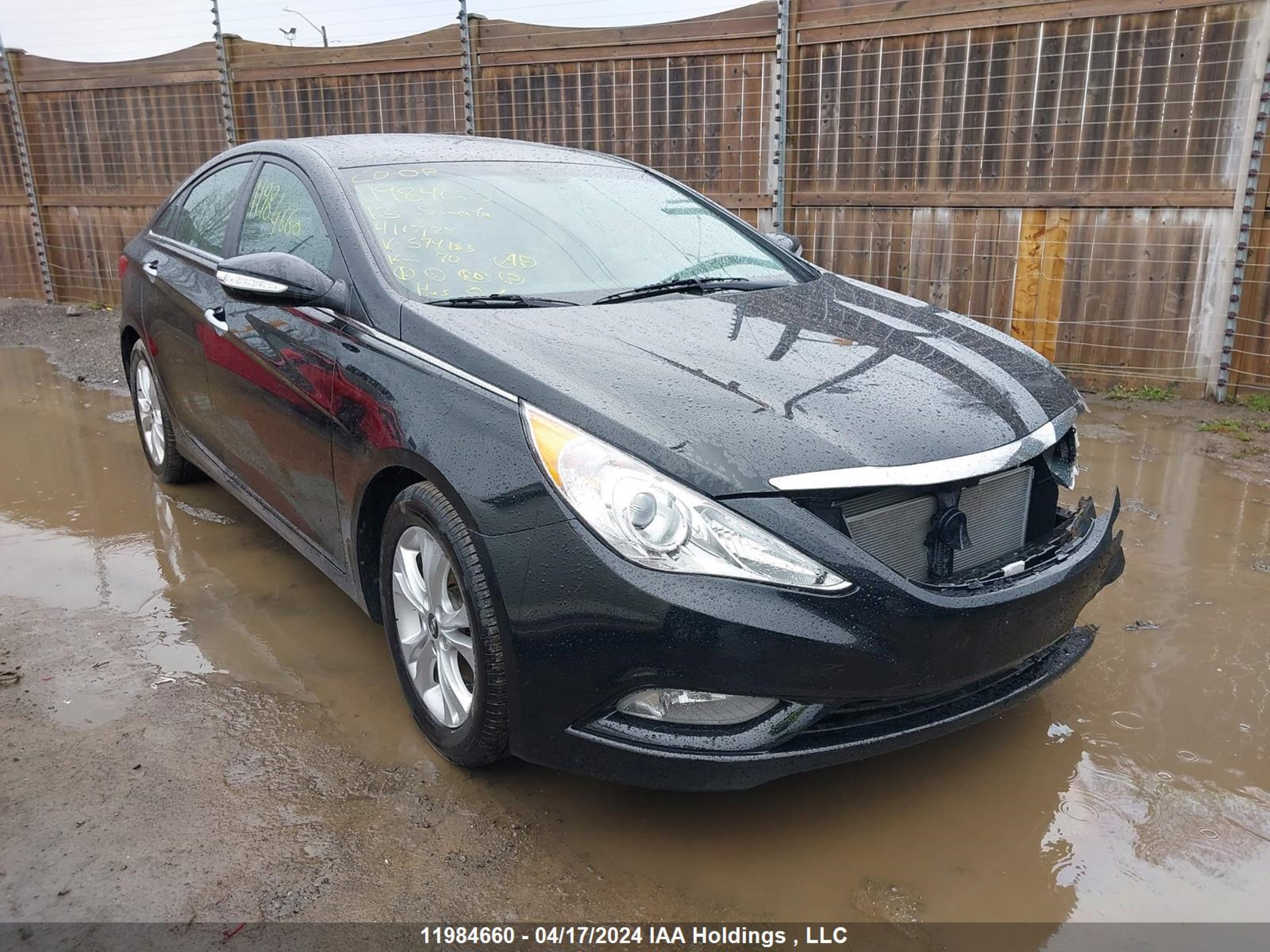 Photo 0 VIN: 5NPEC4AC0DH574183 - HYUNDAI SONATA 