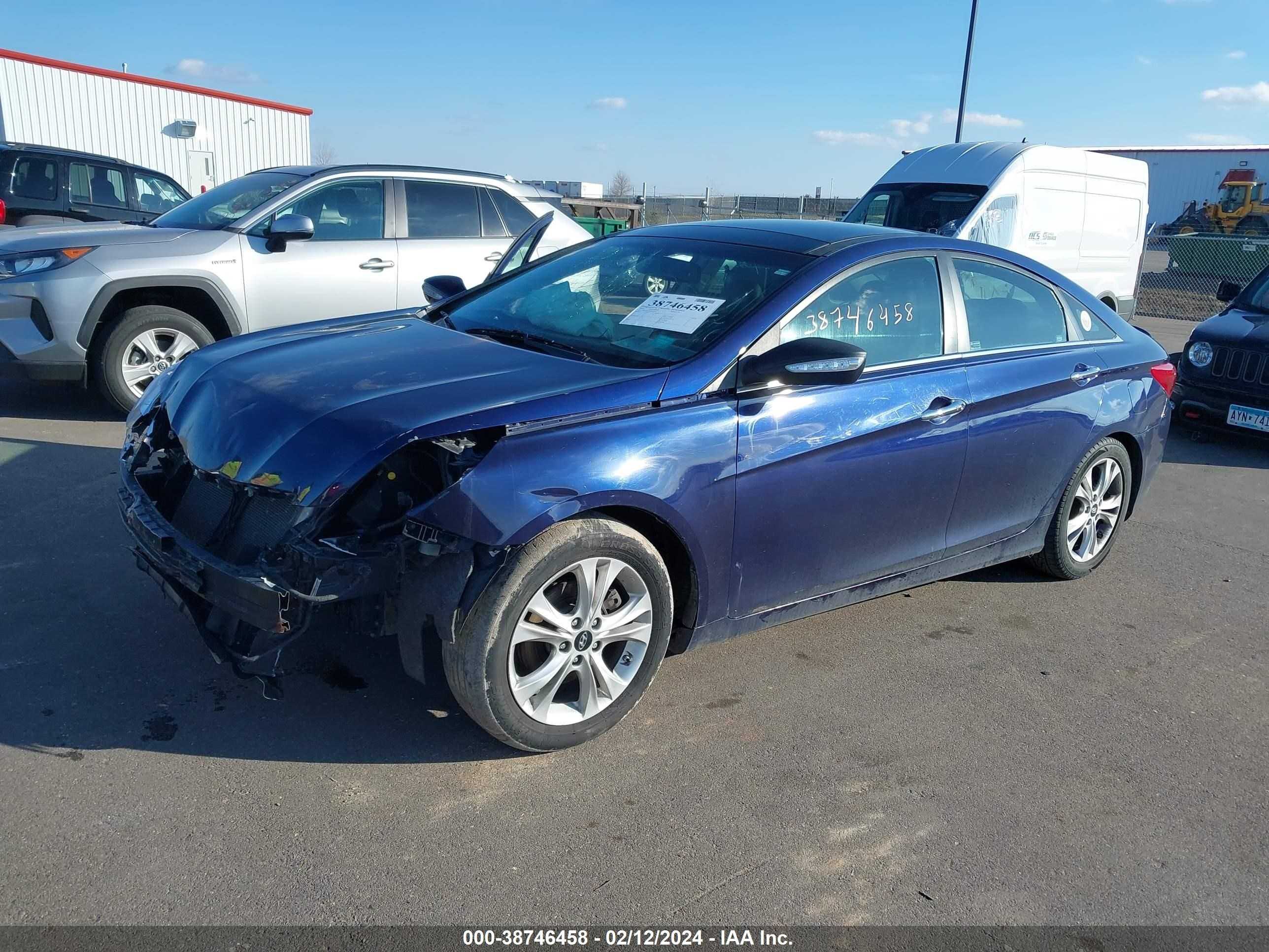 Photo 1 VIN: 5NPEC4AC0DH579531 - HYUNDAI SONATA 