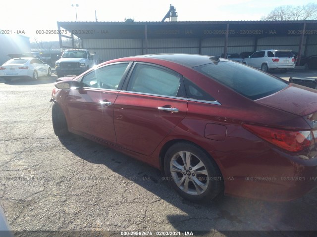 Photo 2 VIN: 5NPEC4AC0DH582400 - HYUNDAI SONATA 