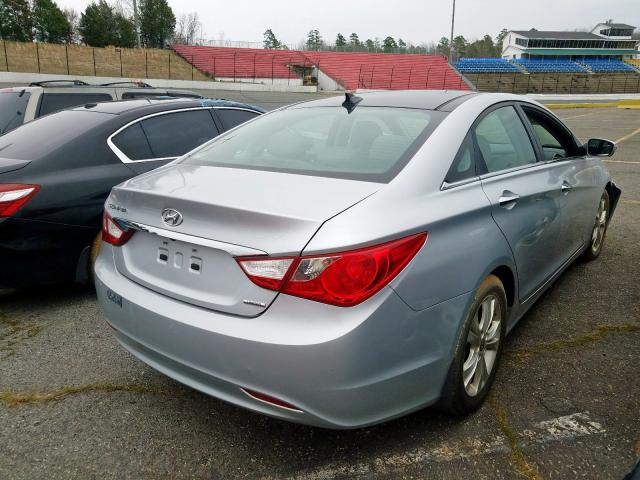 Photo 3 VIN: 5NPEC4AC0DH590335 - HYUNDAI SONATA SE 