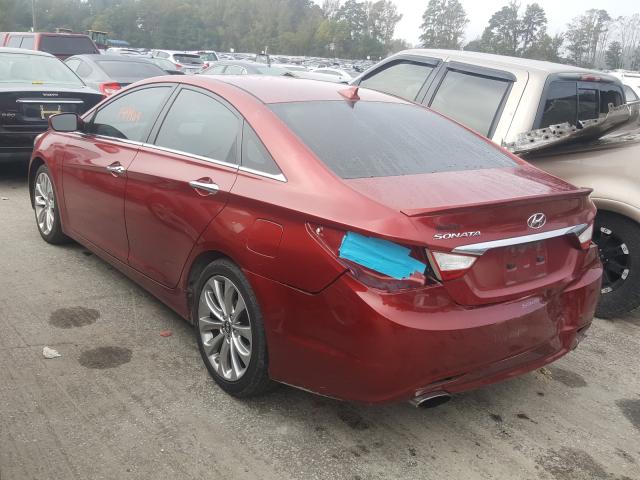 Photo 2 VIN: 5NPEC4AC0DH684442 - HYUNDAI SONATA SE 