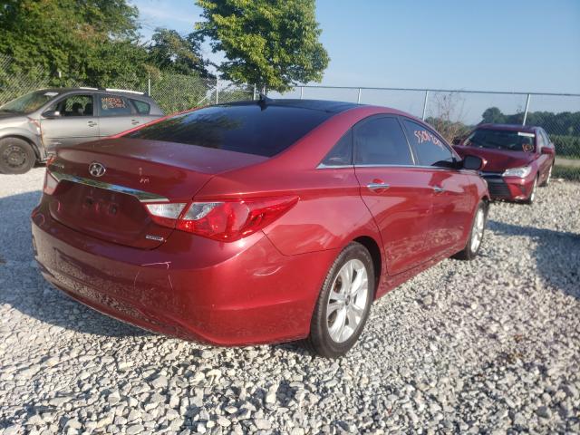 Photo 3 VIN: 5NPEC4AC0DH696283 - HYUNDAI SONATA SE 