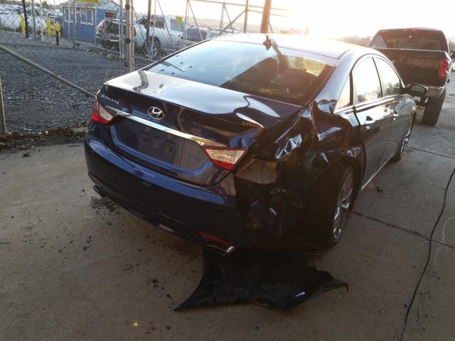 Photo 3 VIN: 5NPEC4AC0DH735373 - HYUNDAI SONATA SE 