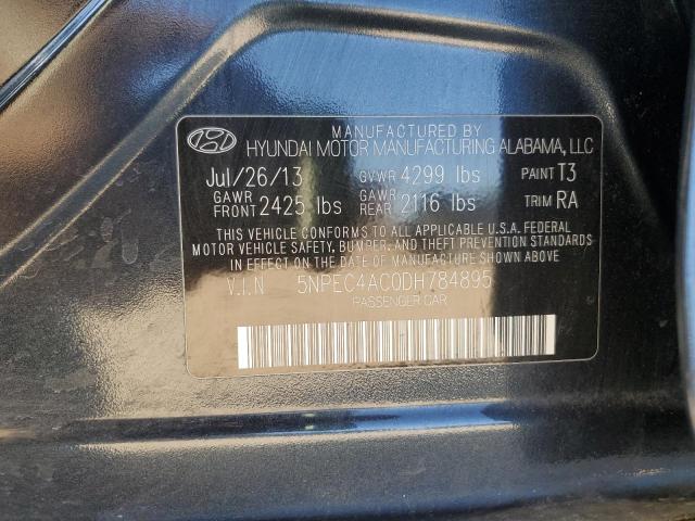 Photo 11 VIN: 5NPEC4AC0DH784895 - HYUNDAI SONATA 