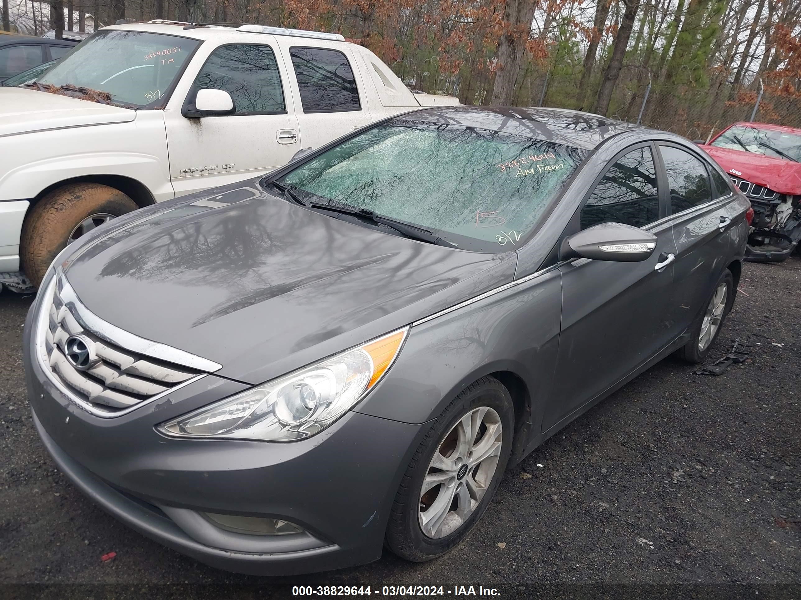 Photo 1 VIN: 5NPEC4AC0DH800562 - HYUNDAI SONATA 