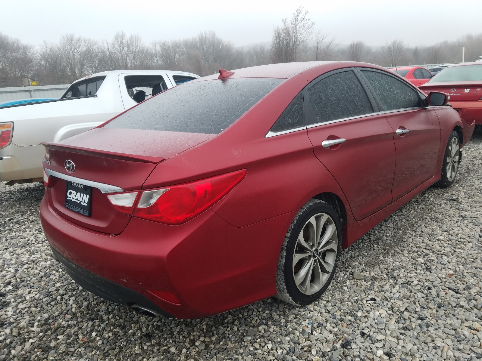 Photo 3 VIN: 5NPEC4AC0EH811630 - HYUNDAI SONATA SE 