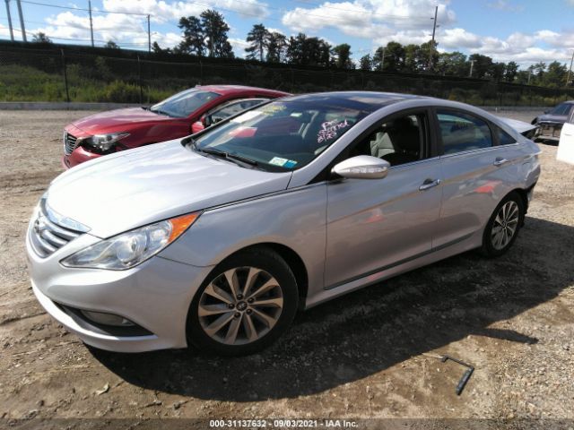 Photo 1 VIN: 5NPEC4AC0EH826872 - HYUNDAI SONATA 