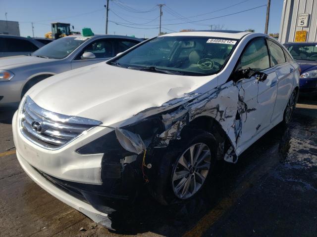 Photo 1 VIN: 5NPEC4AC0EH833918 - HYUNDAI SONATA SE 