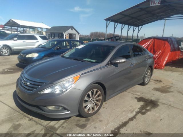 Photo 1 VIN: 5NPEC4AC0EH834759 - HYUNDAI SONATA 