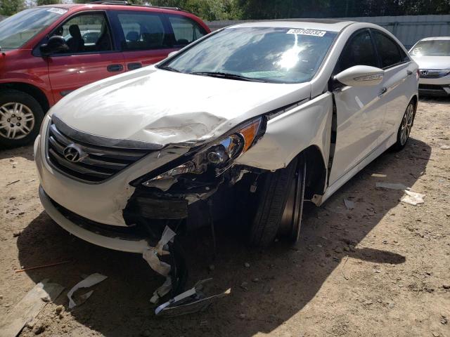 Photo 1 VIN: 5NPEC4AC0EH841520 - HYUNDAI SONATA SE 