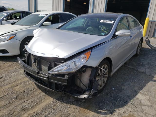 Photo 1 VIN: 5NPEC4AC0EH868118 - HYUNDAI SONATA SE 