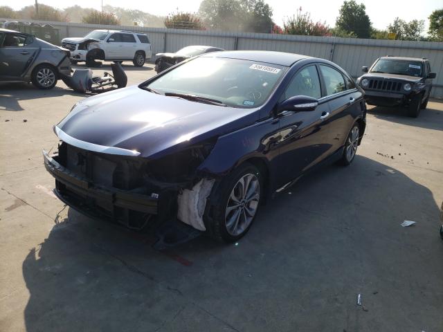 Photo 1 VIN: 5NPEC4AC0EH886215 - HYUNDAI SONATA SE 