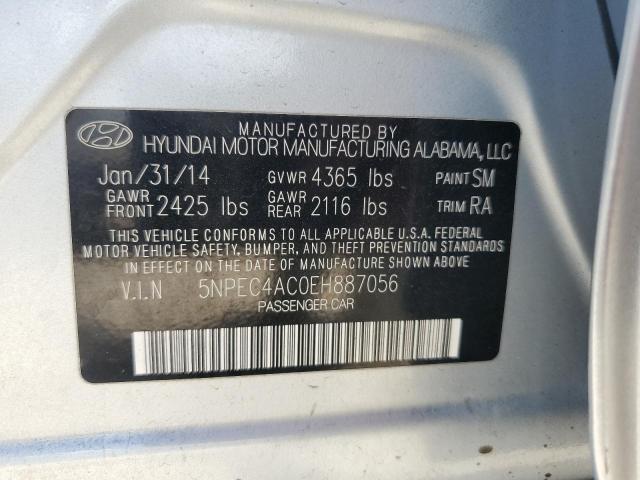 Photo 11 VIN: 5NPEC4AC0EH887056 - HYUNDAI SONATA 