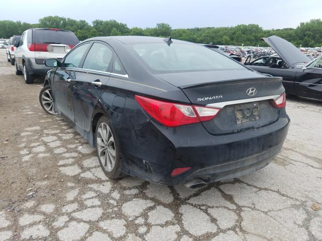 Photo 2 VIN: 5NPEC4AC0EH910433 - HYUNDAI SONATA SE 