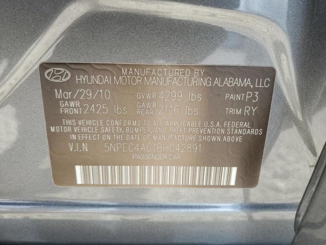 Photo 11 VIN: 5NPEC4AC1BH042891 - HYUNDAI SONATA SE 