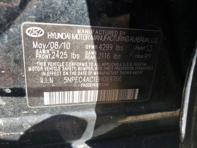 Photo 11 VIN: 5NPEC4AC1BH069766 - HYUNDAI SONATA SE 