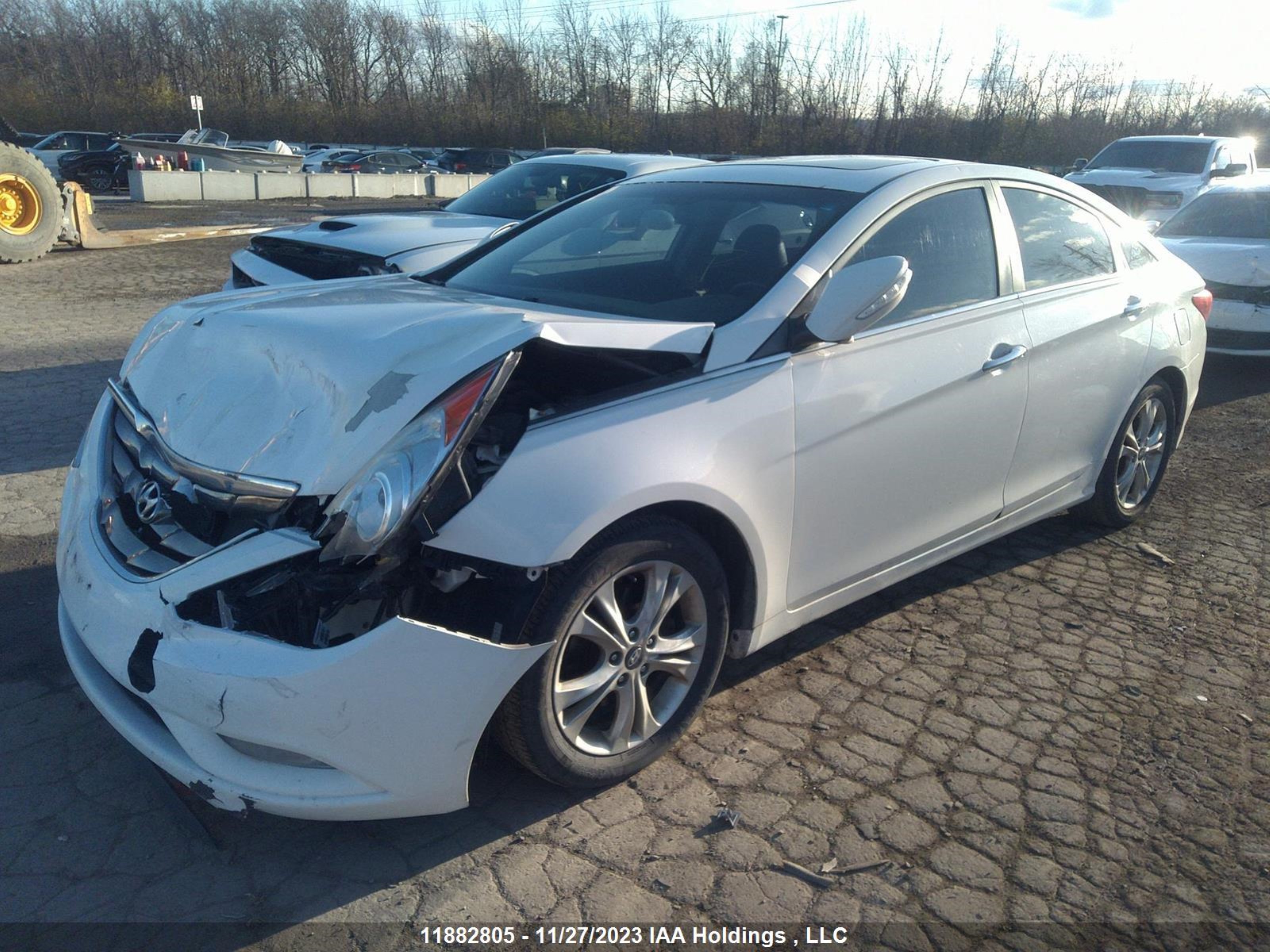 Photo 1 VIN: 5NPEC4AC1BH128735 - HYUNDAI SONATA 