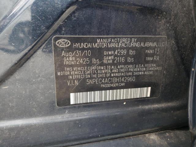 Photo 11 VIN: 5NPEC4AC1BH142960 - HYUNDAI SONATA SE 