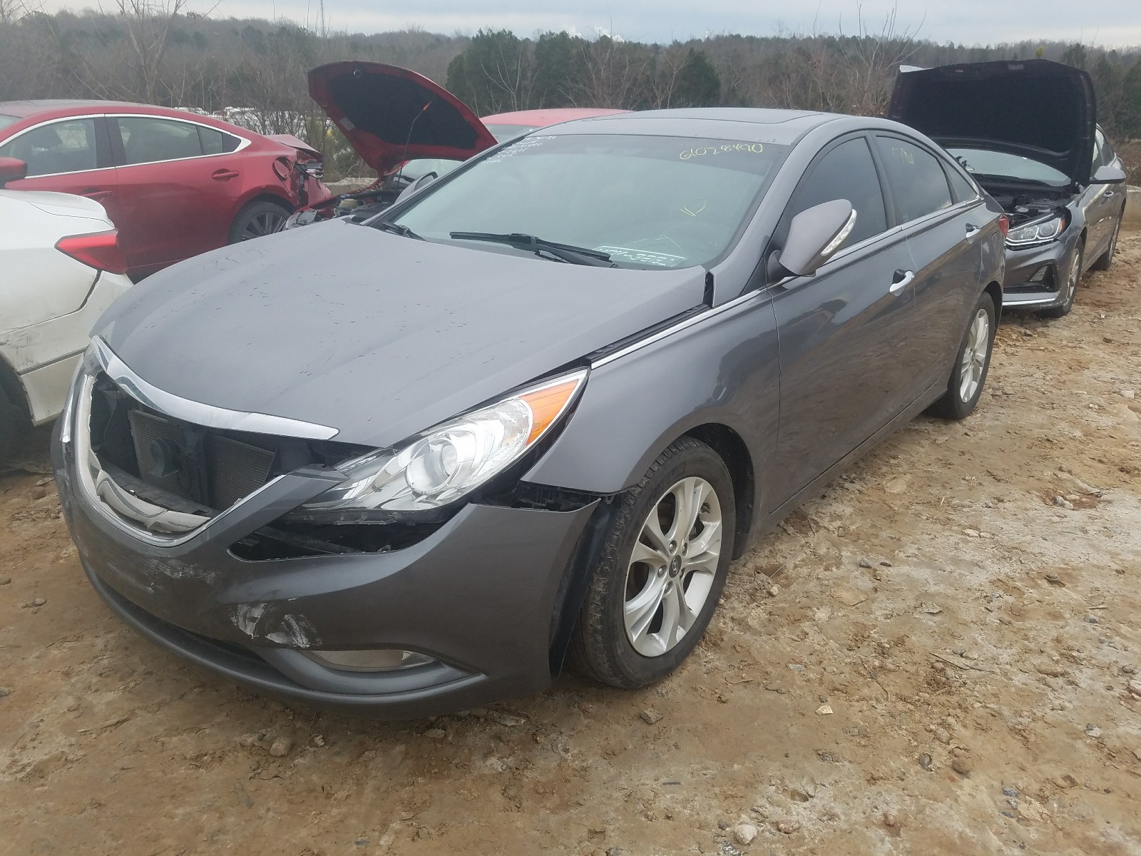 Photo 1 VIN: 5NPEC4AC1BH152601 - HYUNDAI SONATA SE 