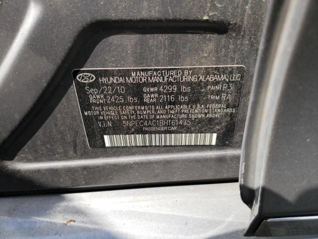 Photo 9 VIN: 5NPEC4AC1BH161475 - HYUNDAI SONATA SE 