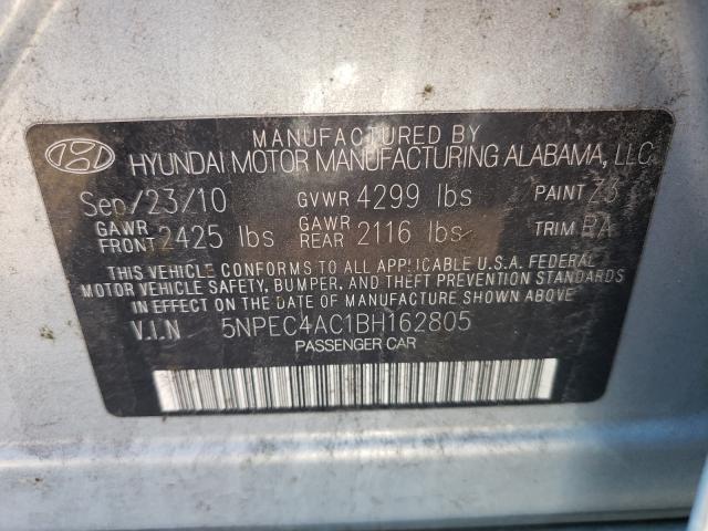 Photo 9 VIN: 5NPEC4AC1BH162805 - HYUNDAI SONATA SE 