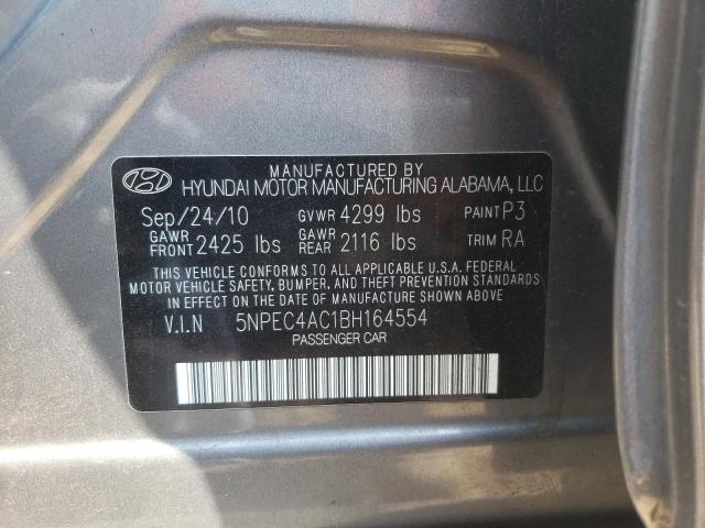 Photo 9 VIN: 5NPEC4AC1BH164554 - HYUNDAI SONATA SE 