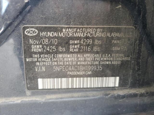 Photo 11 VIN: 5NPEC4AC1BH199935 - HYUNDAI SONATA 